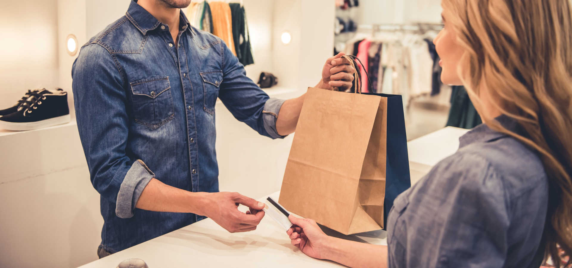 meios de pagamento para lojas de roupas